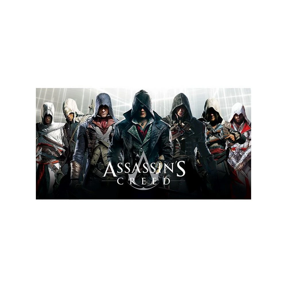 Assassins Creed Legends Towel (Grey/Black) - AG1602