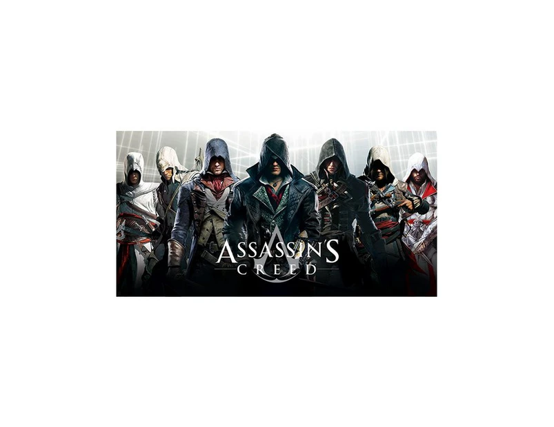 Assassins Creed Legends Towel (Grey/Black) - AG1602