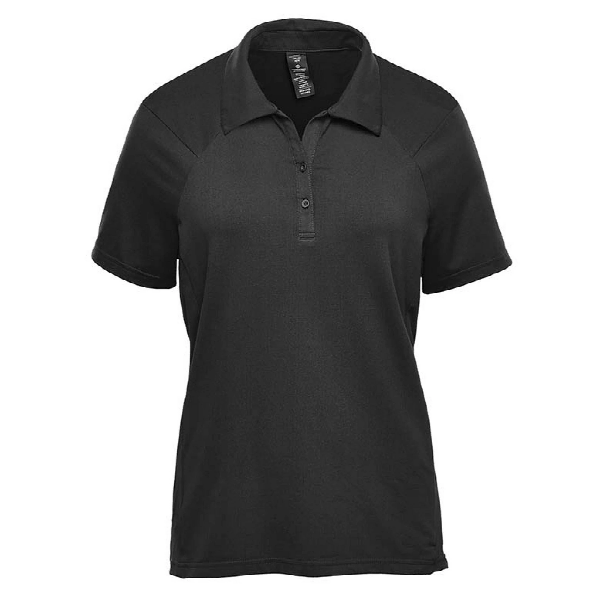 Stormtech Womens Camino Performance Short-Sleeved Polo Shirt (Black) - BC5174