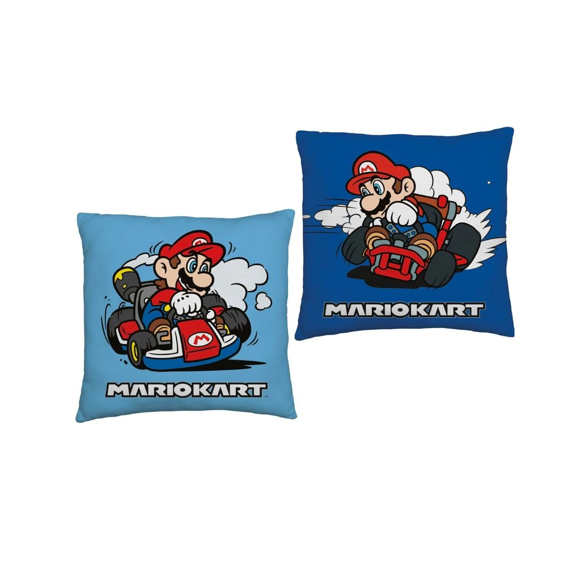 Mario Kart Filled Cushion (Blue/Red/White) - AG1519