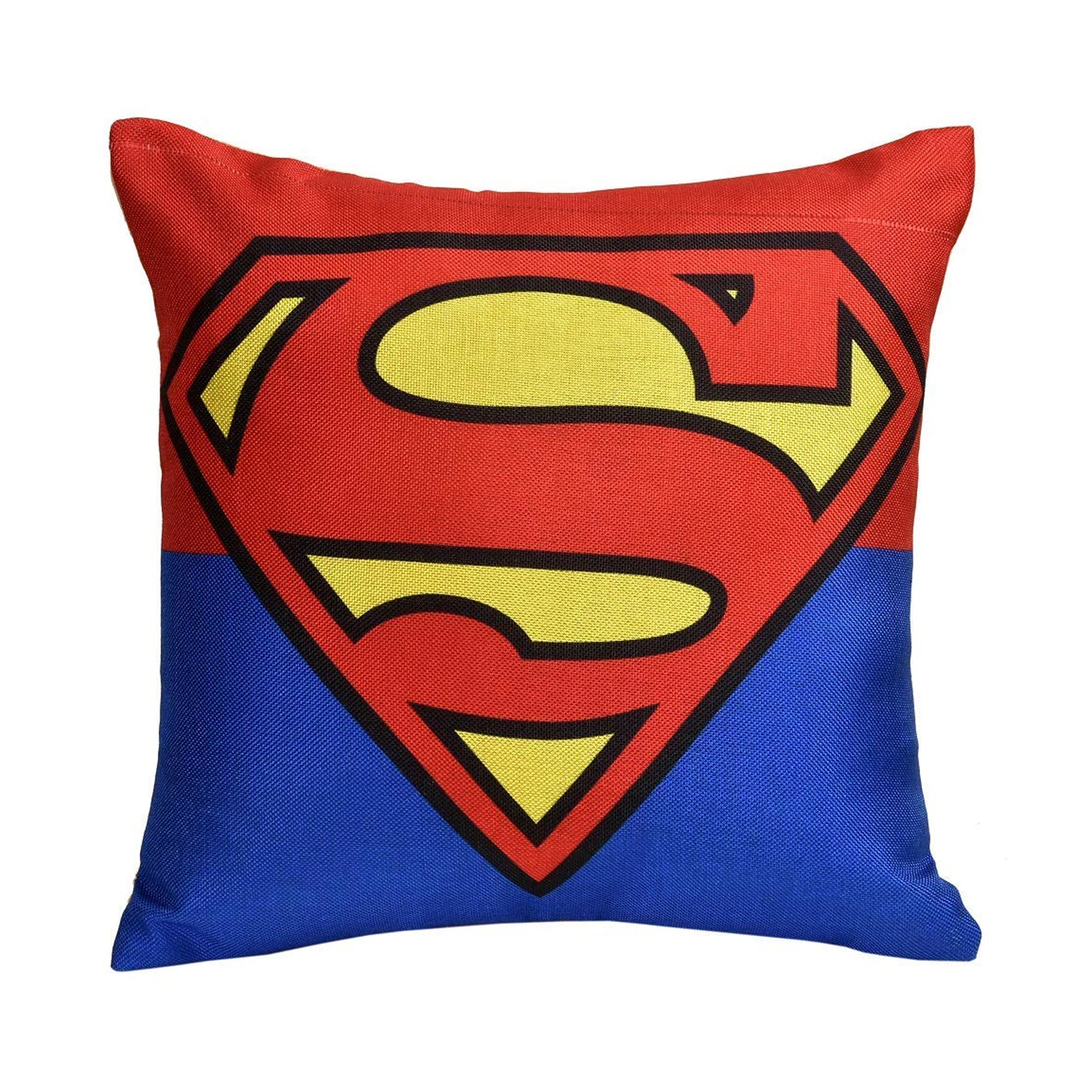 Superman Logo Filled Cushion (Red/Blue) - AG2415