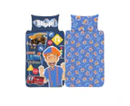 Blippi Wooooo! Duvet Cover Set (Blue/Orange) - AG2064