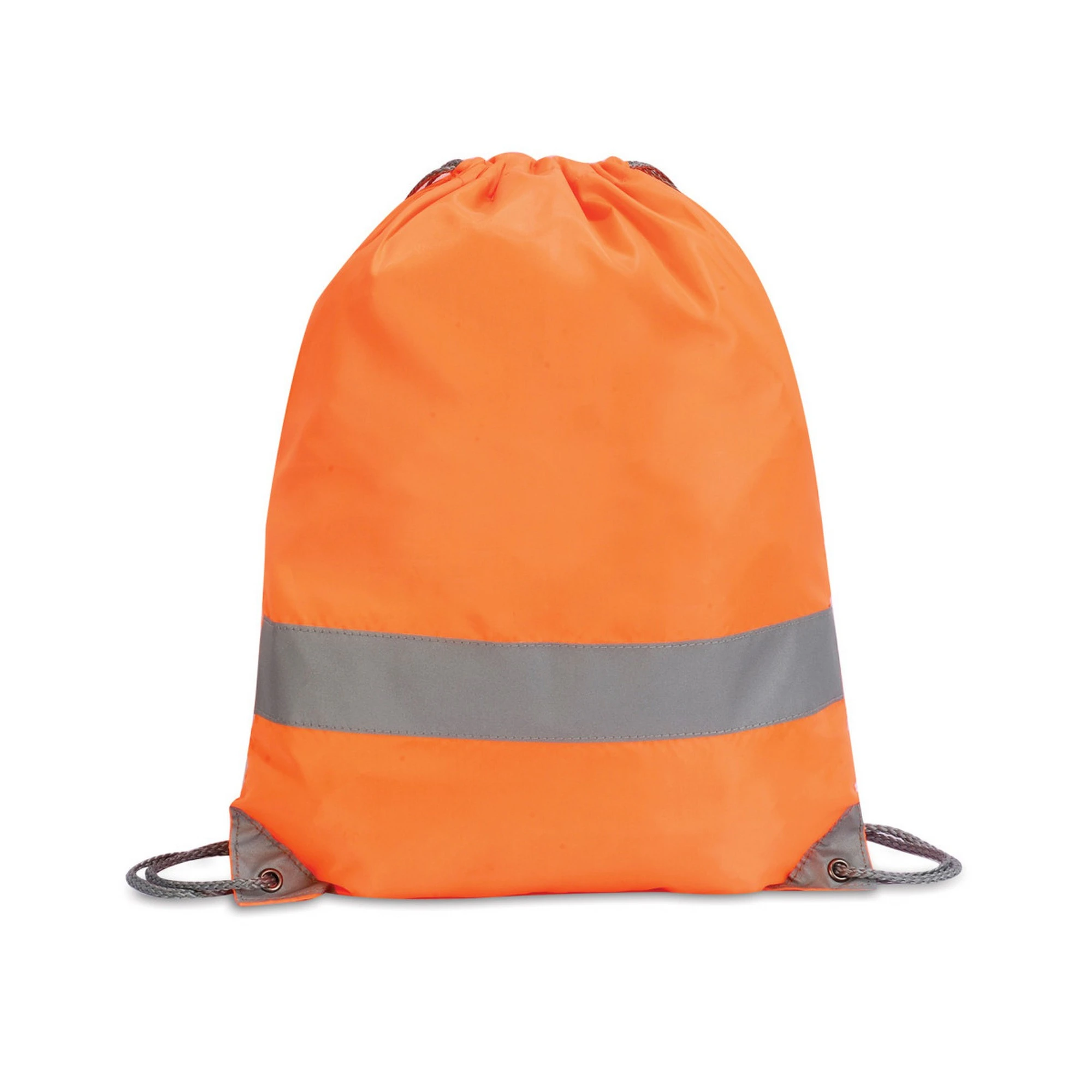 Shugon Stafford Plain Drawstring Tote Bag - 13 Litres (Hi Vis Orange) - BC1136