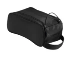 Quadra Teamwear Shoe Bag - 9 Litres (Pack of 2) (Black) - BC4266