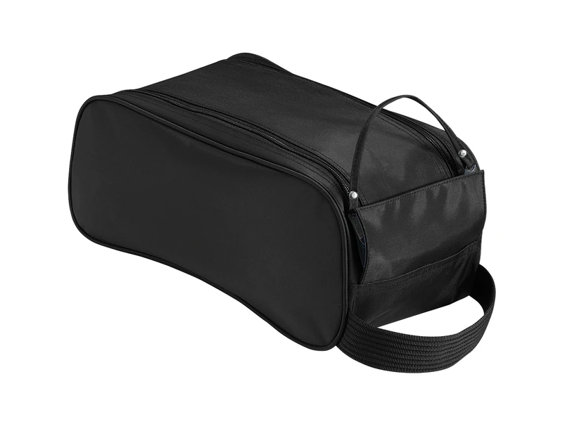 Quadra Teamwear Shoe Bag - 9 Litres (Pack of 2) (Black) - BC4266