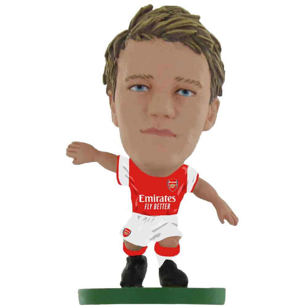 Arsenal FC Martin Odegaard SoccerStarz Football Figurine (Red/White/Green) - TA10004