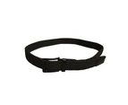 Stretchy Mens Narrow Belt (Black/Grey) - UT1783