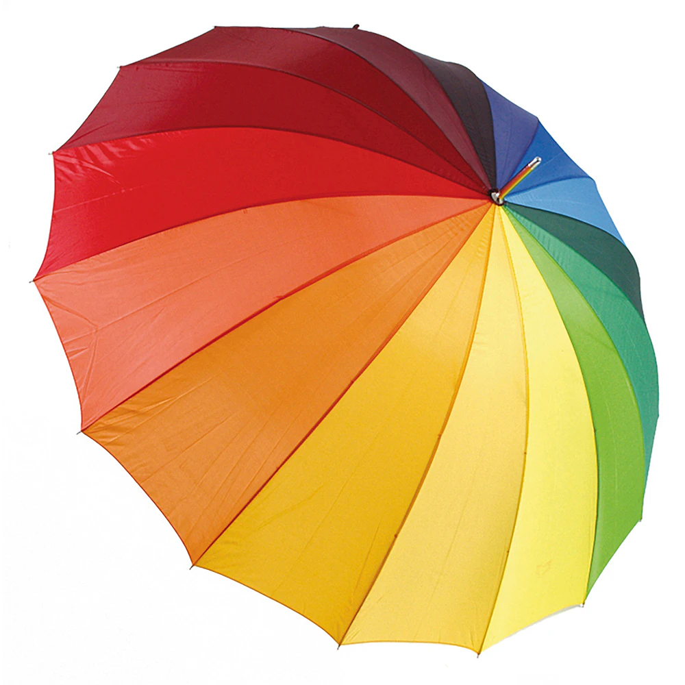 Drizzles Rainbow Golf Umbrella (Rainbow) - UM349