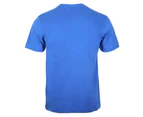 Superman Mens Logo Cotton T-Shirt (Royal Blue/Red) - TV631