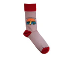 Simply Essentials Boys Toys Mens Campervan Socks (Grey) - UT1840
