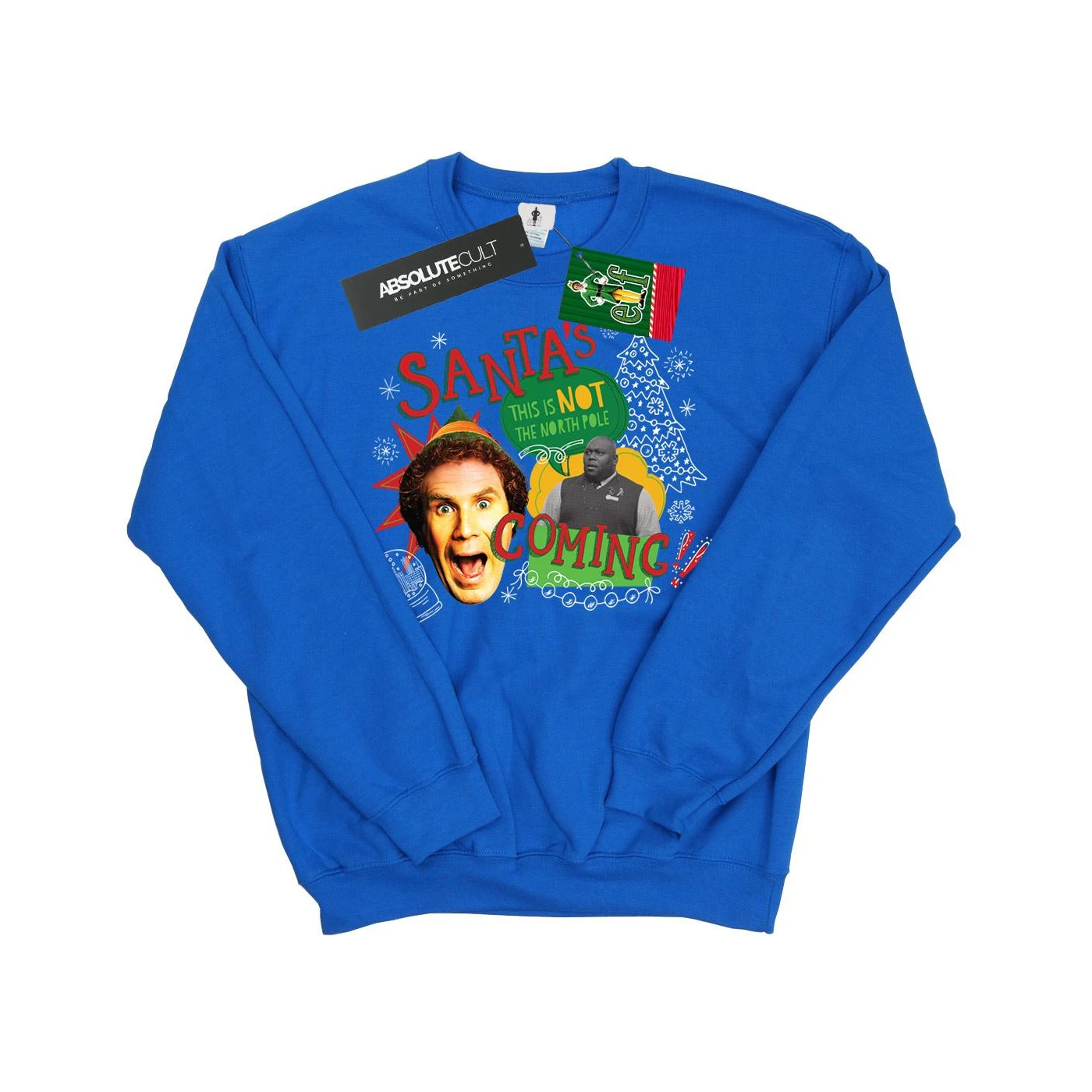 Elf Boys North Pole Sweatshirt (Royal Blue) - BI16120