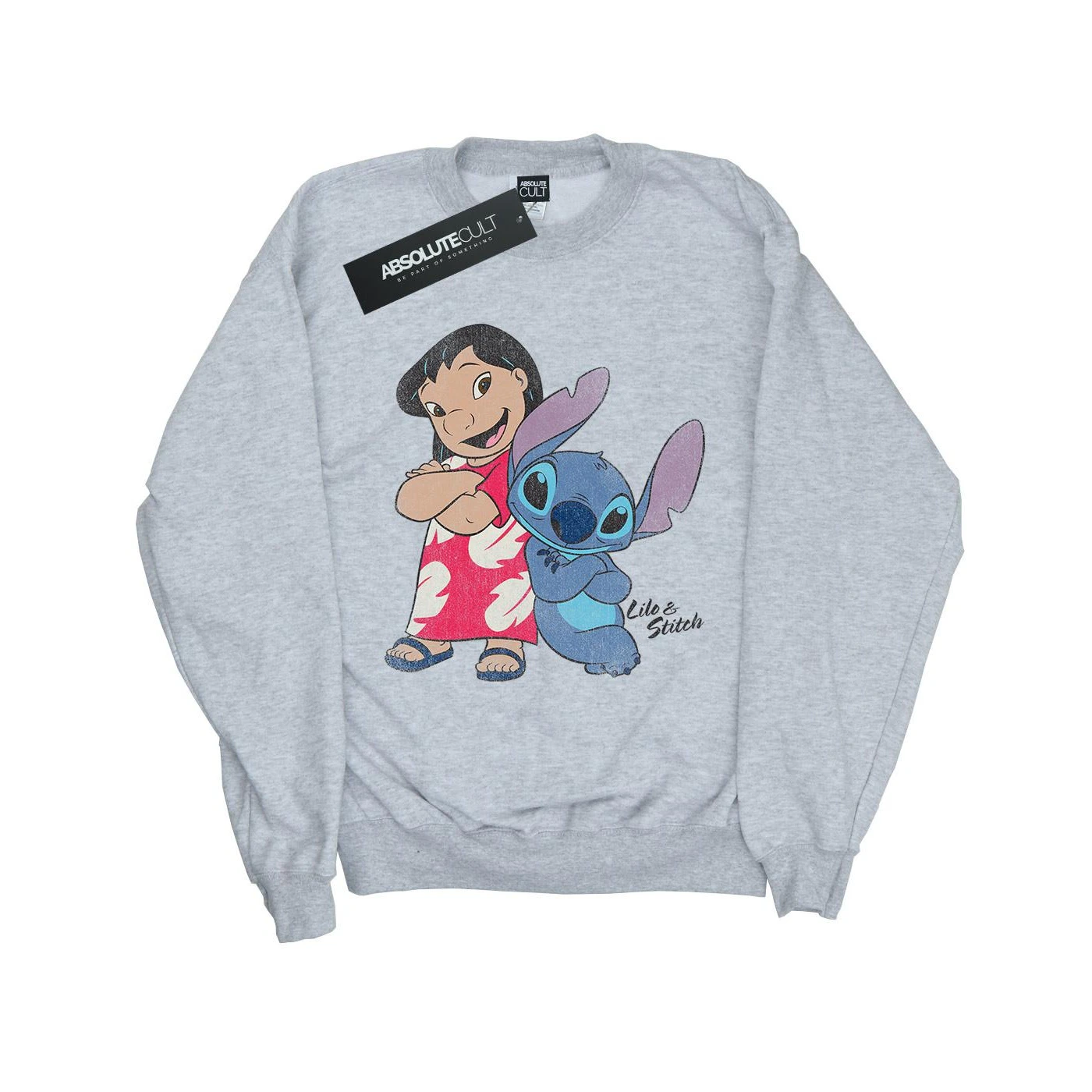 Lilo & Stitch Boys Classic Sweatshirt (Sports Grey) - BI1652