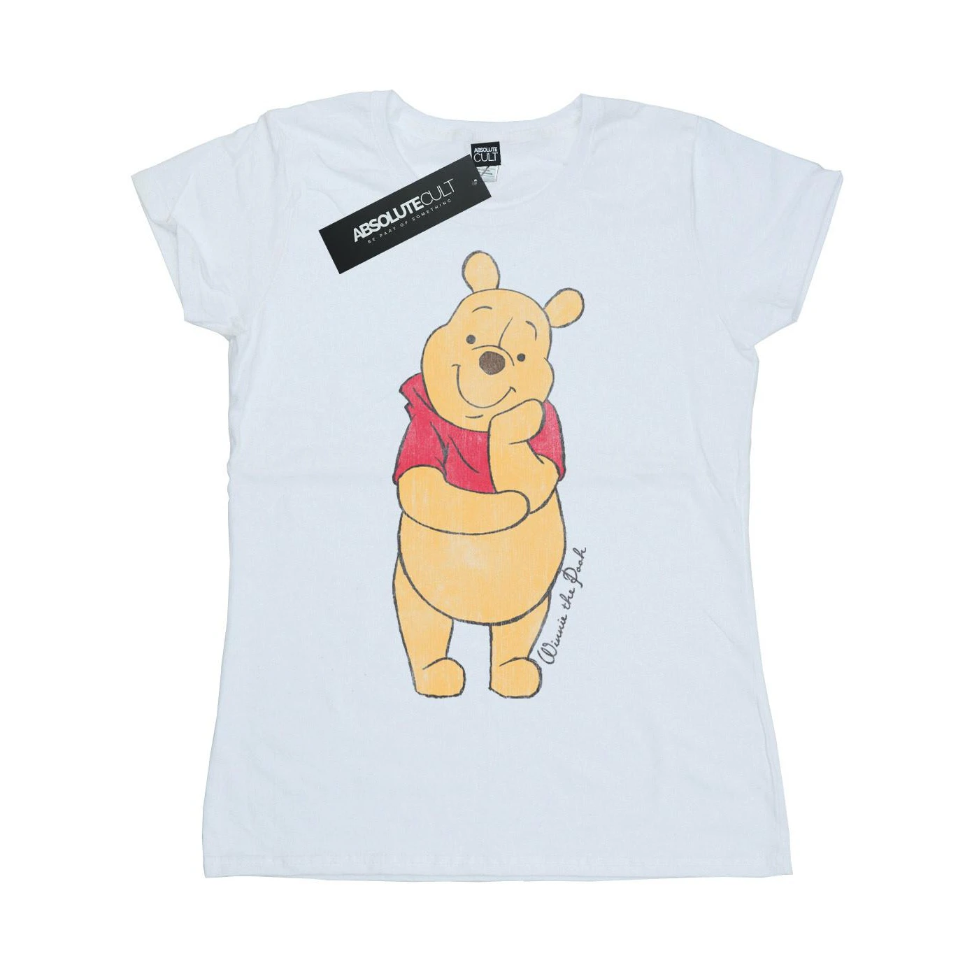 Winnie the Pooh Womens Character Heather T-Shirt (White) - BI1715