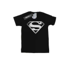 DC Comics Boys Superman Spot Logo T-Shirt (Black) - BI15788