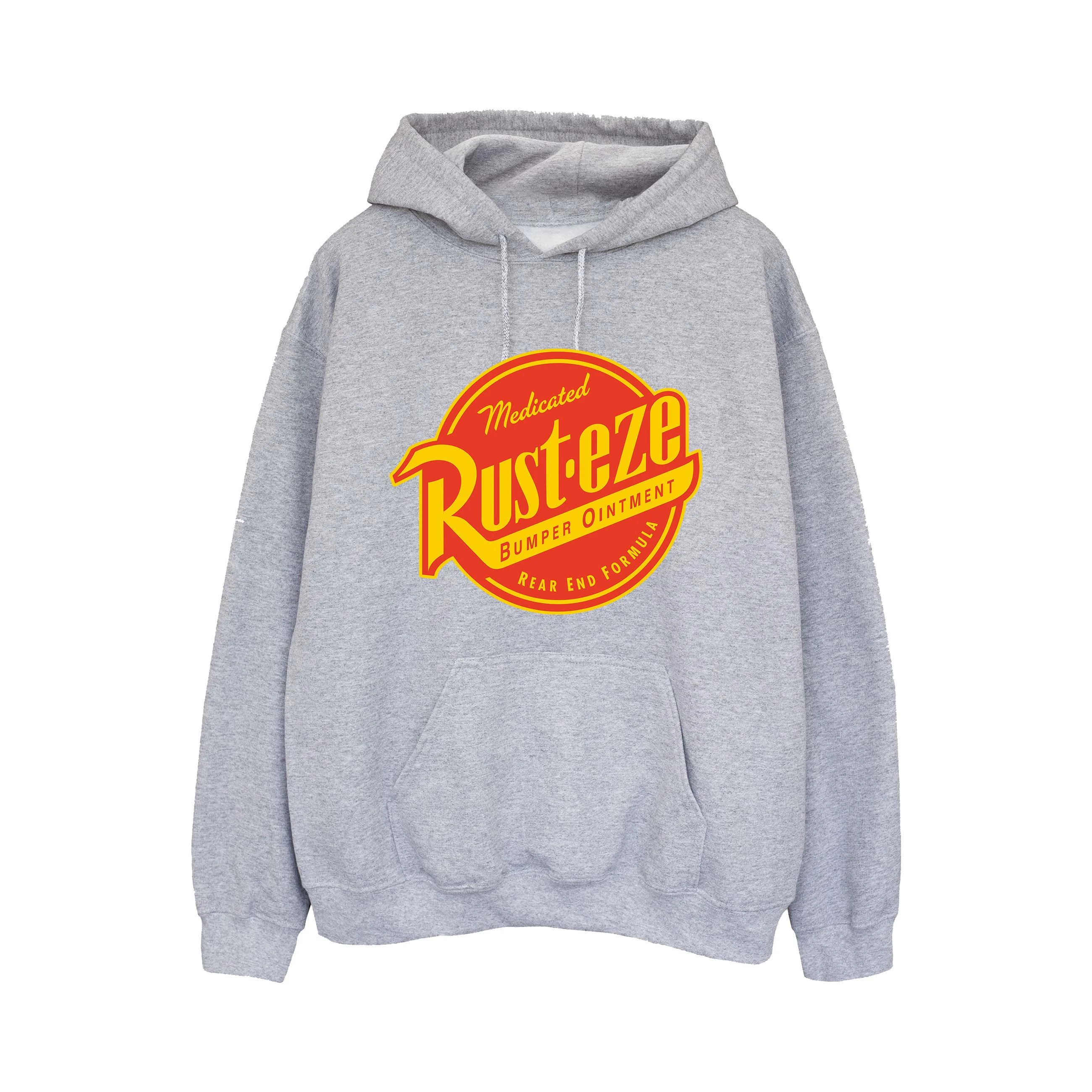 Cars Womens Rust-Eze Logo Heather Hoodie (Grey) - BI1748