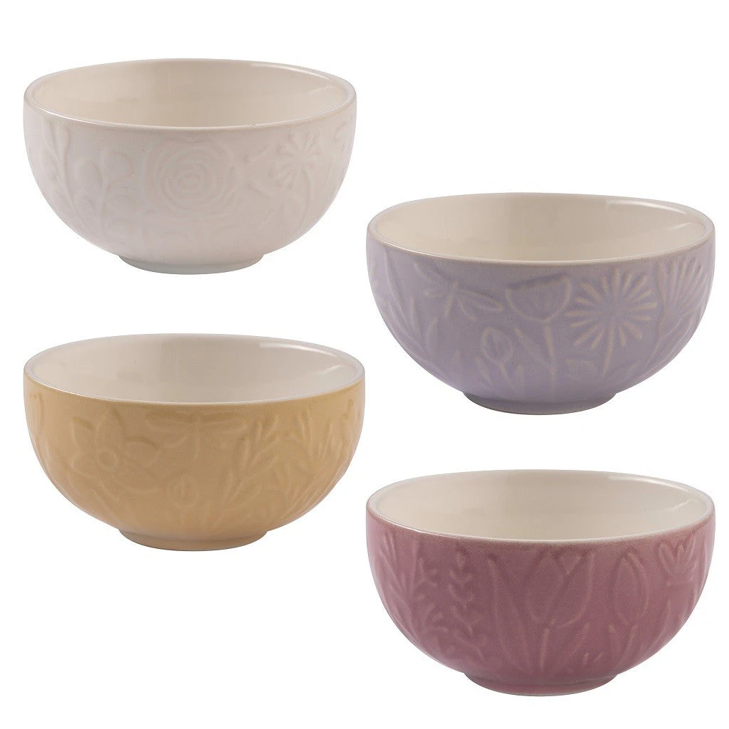 Mason Cash Meadow Prep Bowl Set Of 4 - 10cm