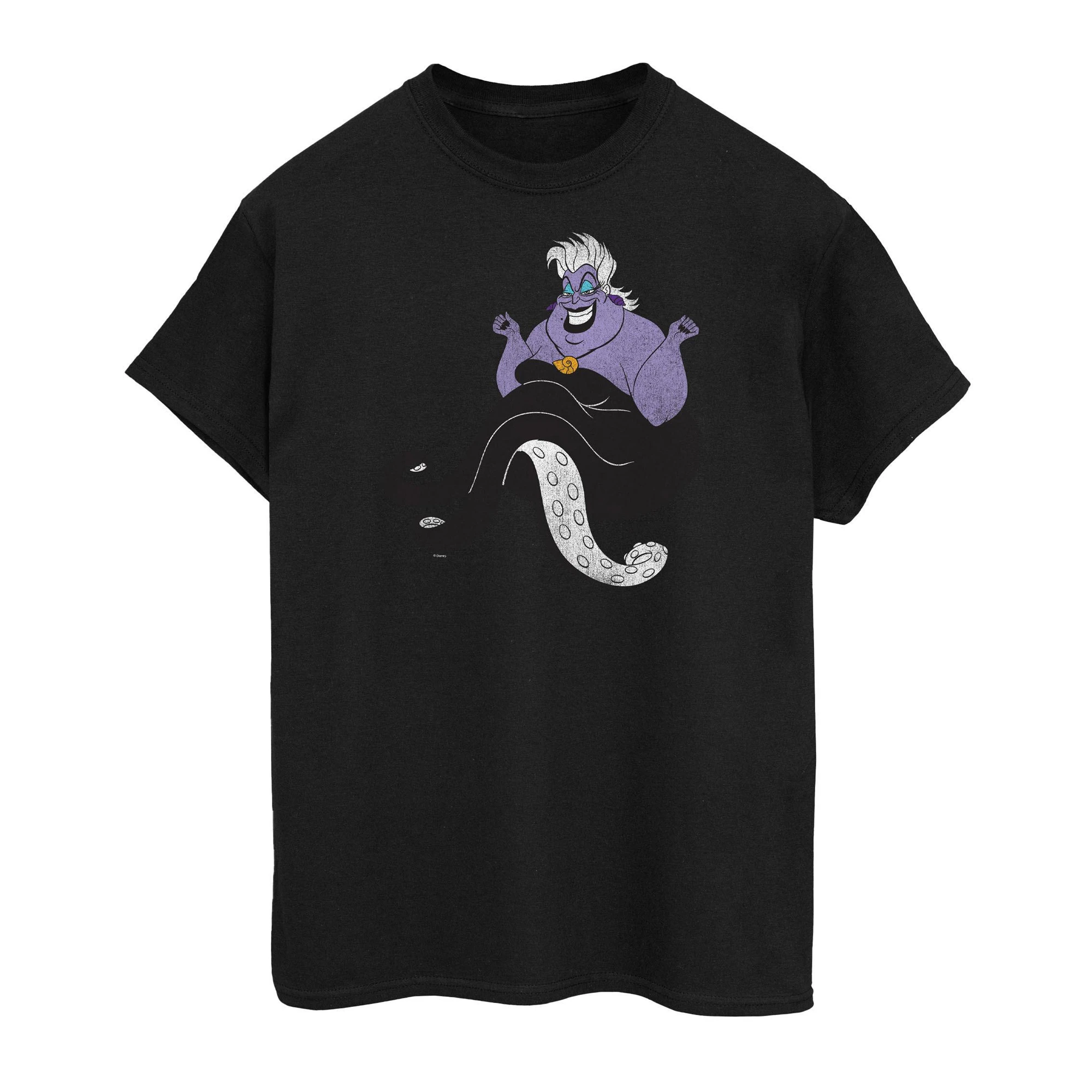 The Little Mermaid Mens Ursula T-Shirt (Black) - BI2168