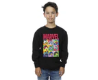 Marvel Boys Hulk Pop Art Sweatshirt (Black) - BI25043