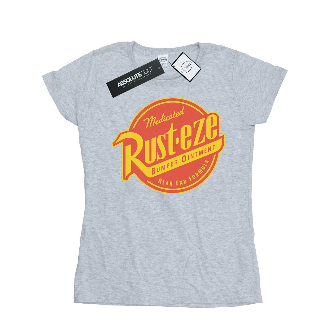 Cars Womens Rust-Eze Logo Cotton T-Shirt (Sports Grey) - BI2165