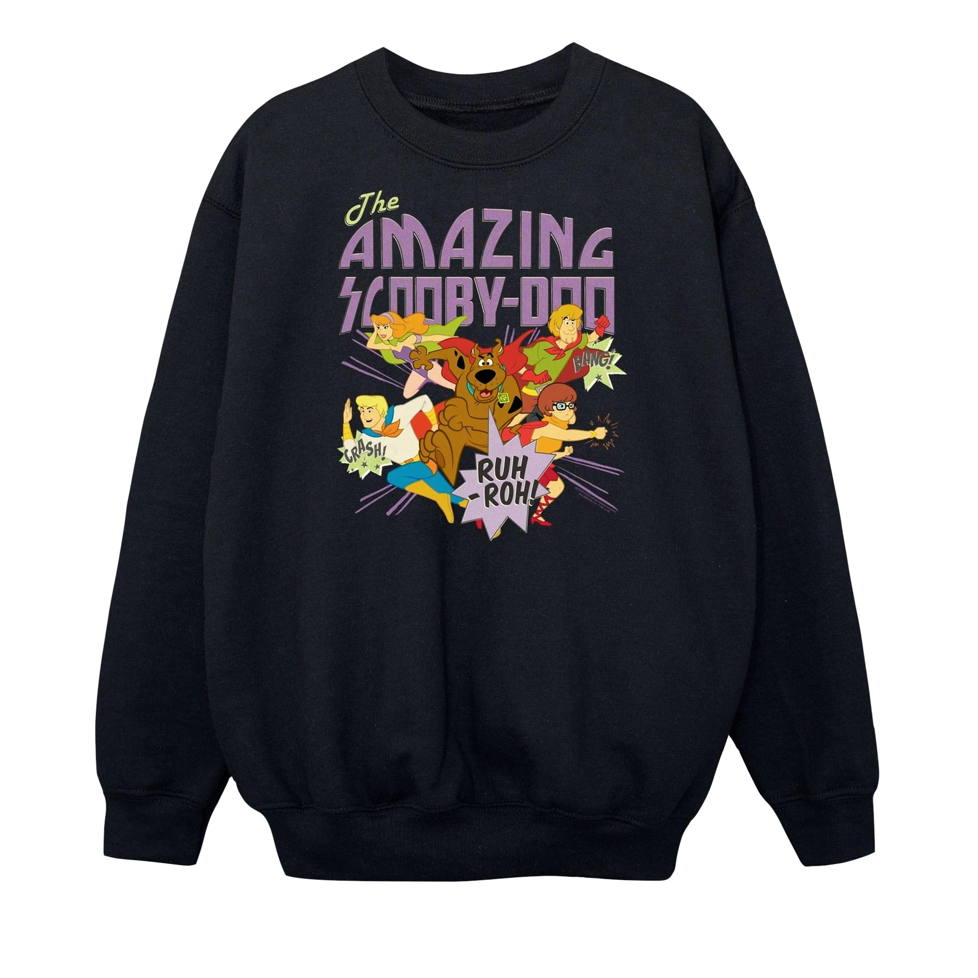 Scooby Doo Boys The Amazing Scooby Sweatshirt (Black) - BI1989