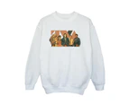 Marvel Boys Loki TVA Group Sweatshirt (White) - BI22473