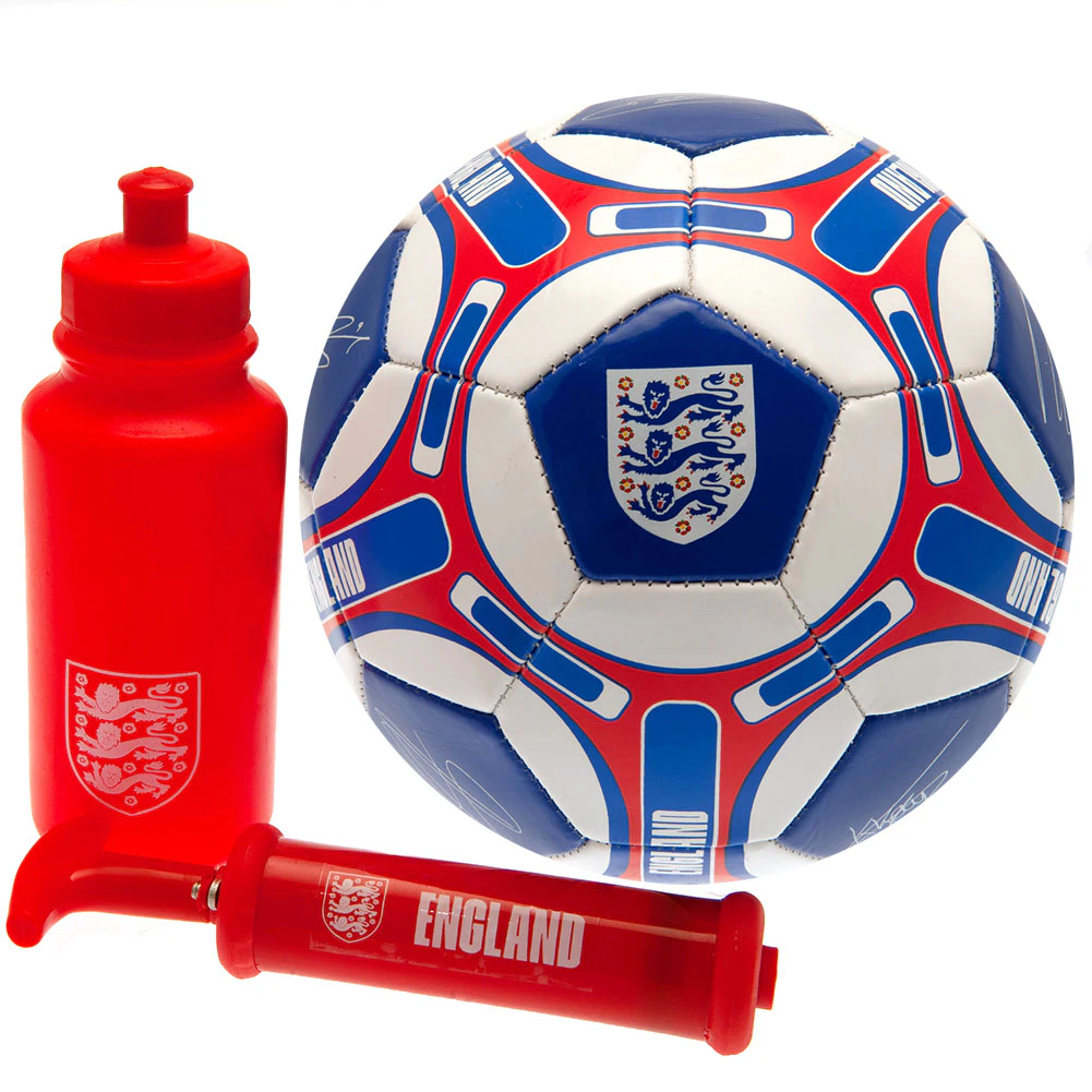 England FA Signature Gift Set (White/Red/Blue) - TA10121