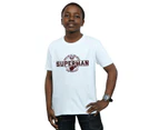DC Comics Boys Superman Dad Out Of This World T-Shirt (White) - BI33844