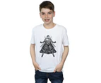 DC Comics Boys Superman Dad Of Steel T-Shirt (White) - BI33795