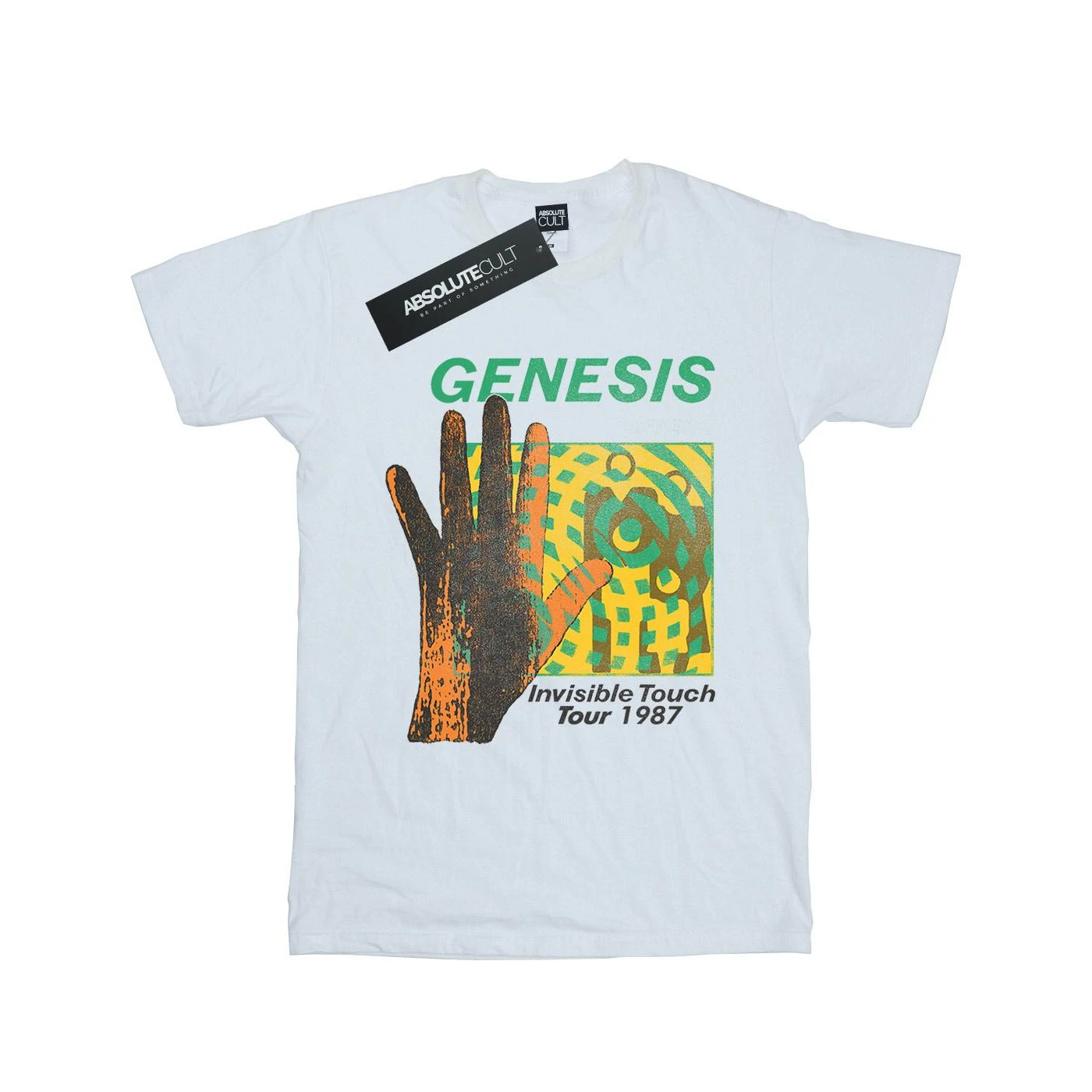 Genesis Girls Invisible Touch Tour Cotton T-Shirt (White) - BI33980