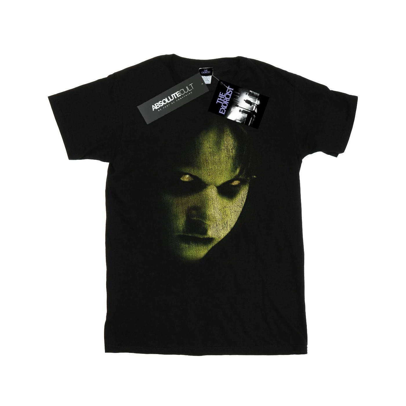 The Exorcist Mens Regan Face T-Shirt (Black) - BI24646