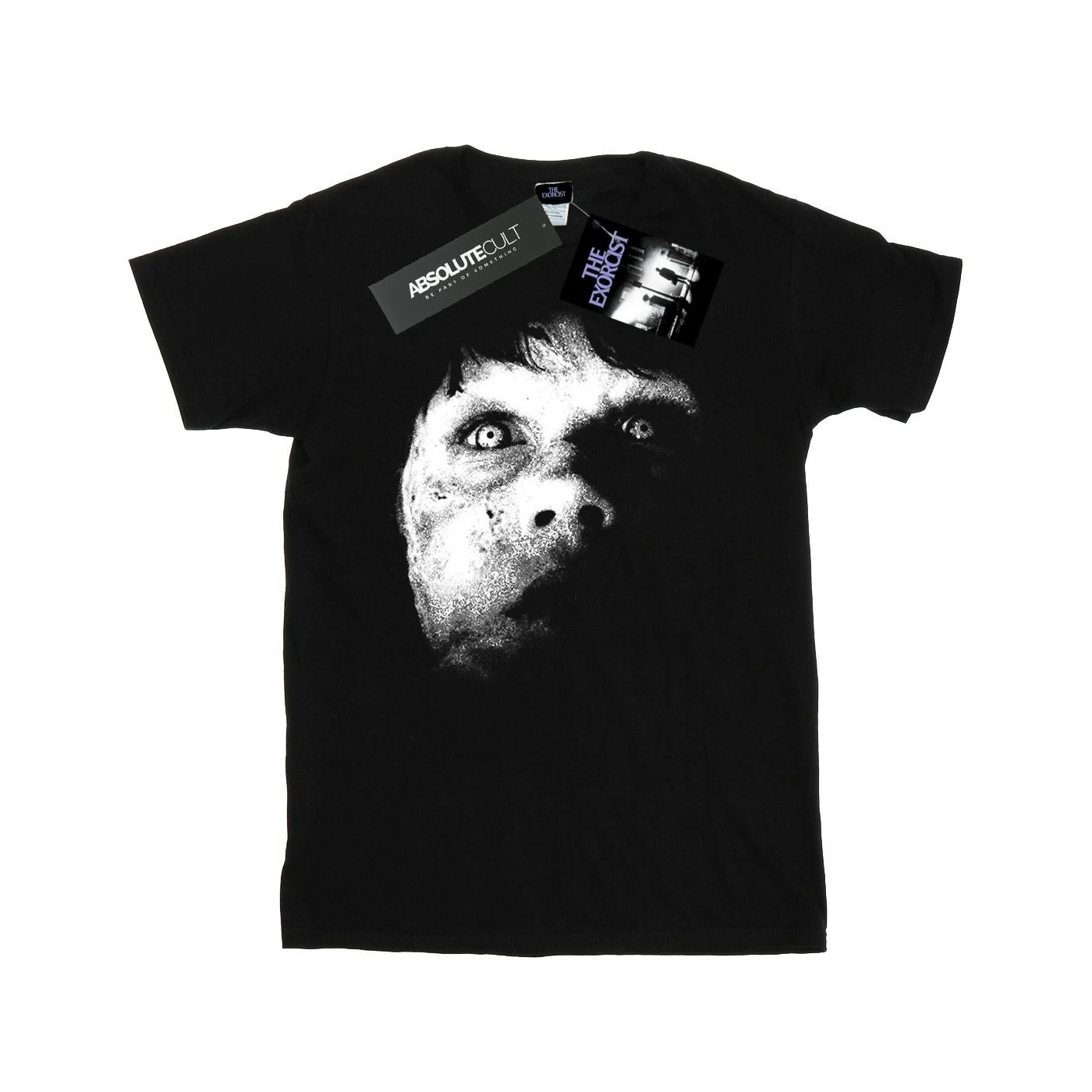 The Exorcist Mens Regan Demon Face T-Shirt (Black) - BI24663