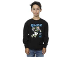 Disney Boys Lightyear Buzz Run To Action Sweatshirt (Black) - BI24472