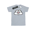 Disney Girls Mickey Mouse Loves You Cotton T-Shirt (Sports Grey) - BI28738