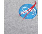 NASA Mens Emblem Jogging Bottoms (Heather Grey) - TV346