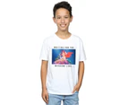 Disney Princess Boys Ariel Waiting For The Weekend T-Shirt (White) - BI32482