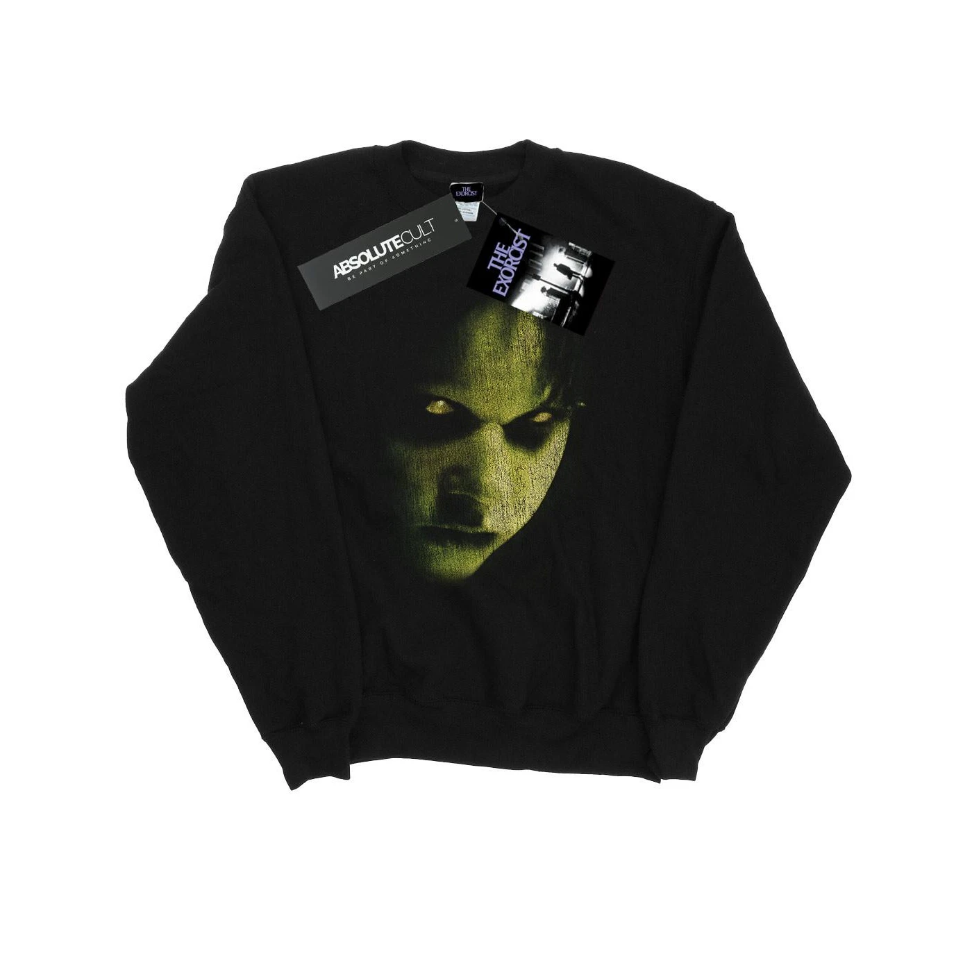 The Exorcist Mens Regan Face Sweatshirt (Black) - BI23031