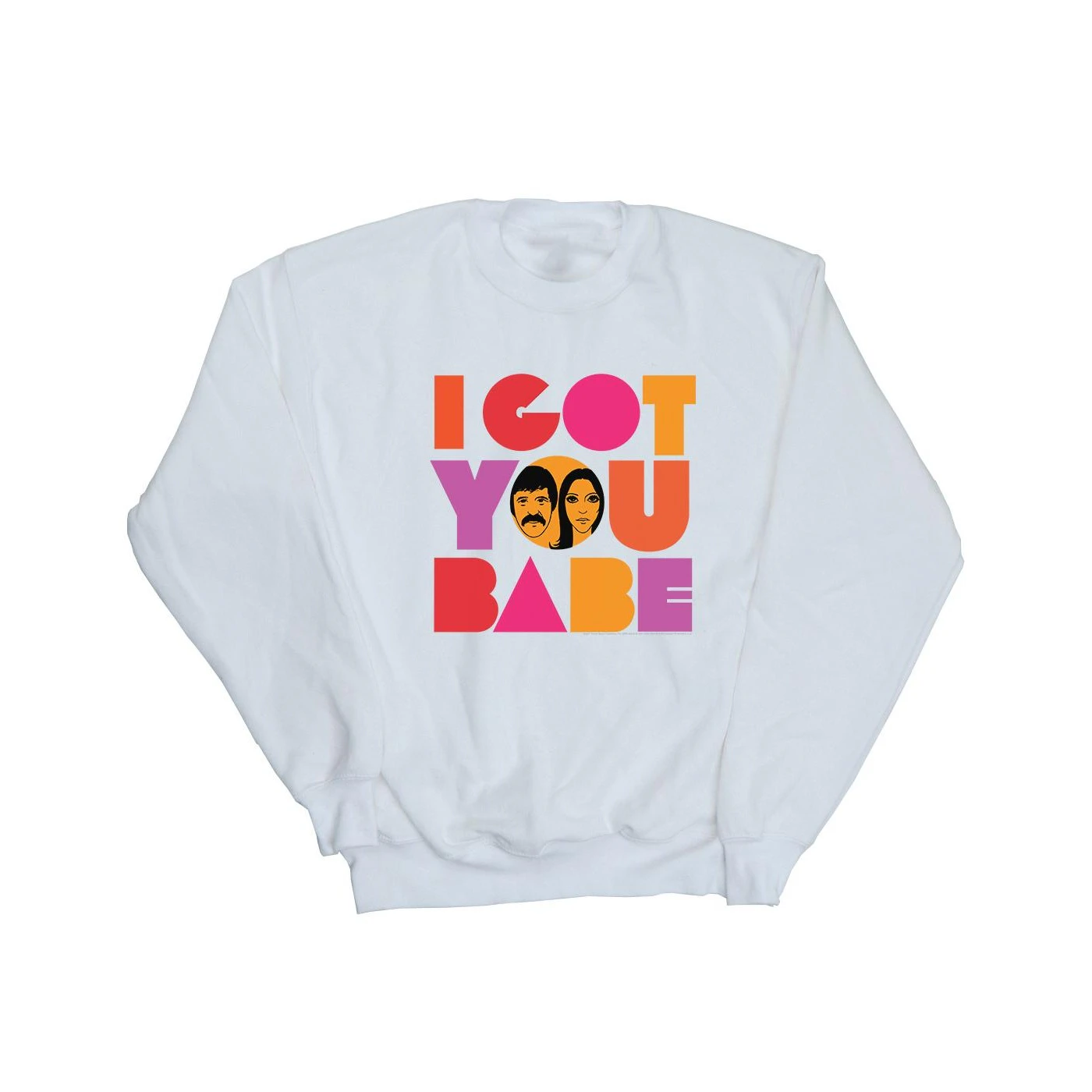 Sonny & Cher Boys I Got You Sweatshirt (White) - BI31831