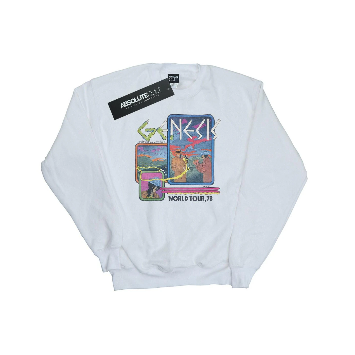 Genesis Boys World Tour 78 Sweatshirt (White) - BI31702