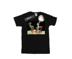 Looney Tunes Mens Bugs Bunny Spaced T-Shirt (Black) - BI34732
