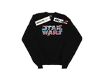 Star Wars Boys Wavy Ship Logo Sweatshirt (Black) - BI35111