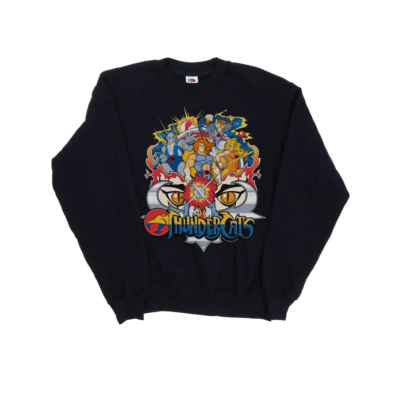 Thundercats Mens Action Group Shot Sweatshirt (Navy Blue) - BI47227