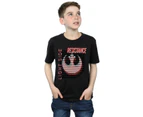 Star Wars Boys The Last Jedi Light Side T-Shirt (Black) - BI36416