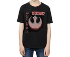 Star Wars Boys The Last Jedi Light Side T-Shirt (Black) - BI36416