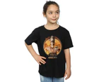 Star Wars Girls The Mandalorian IG-11 Framed Cotton T-Shirt (Black) - BI38743