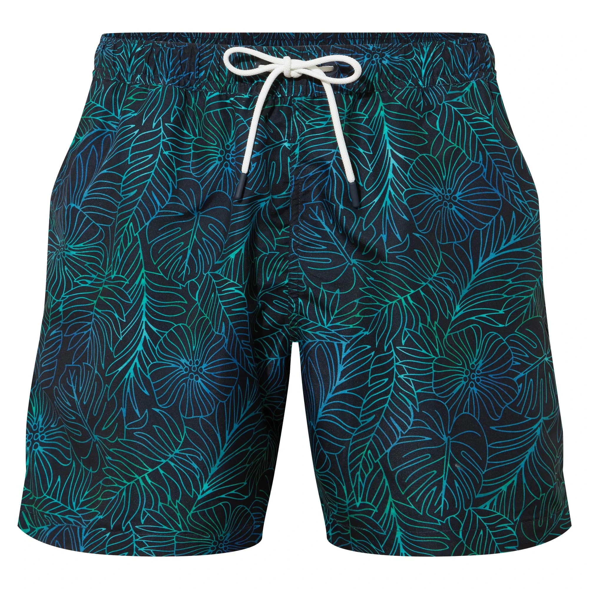 TOG24 Mens Kai Tropical Swim Shorts (Dark Indigo) - TG177