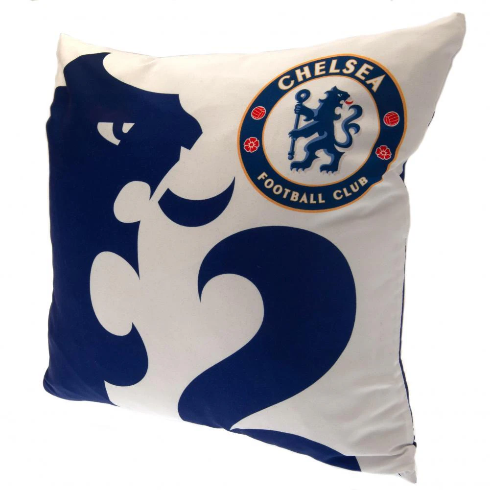 Chelsea FC Crest Filled Cushion (Blue/White) - TA8488