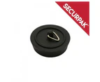 Securpak Bath Plug (Black) - ST8011