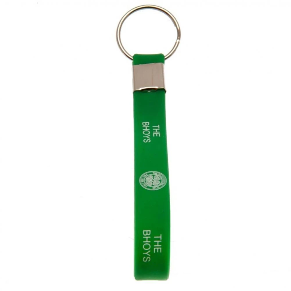 Celtic FC Silicone Keyring (Green) - TA1070