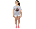 Star Wars Girls The Last Jedi Captain Phasma Brushed Cotton T-Shirt (Sports Grey) - BI38524