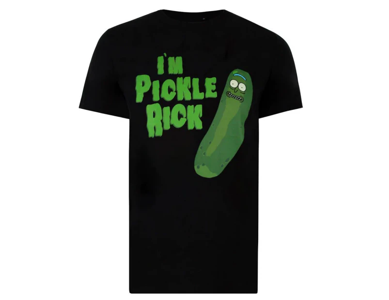 Rick And Morty Mens I´m Pickle Rick T-Shirt (Black) - TV219